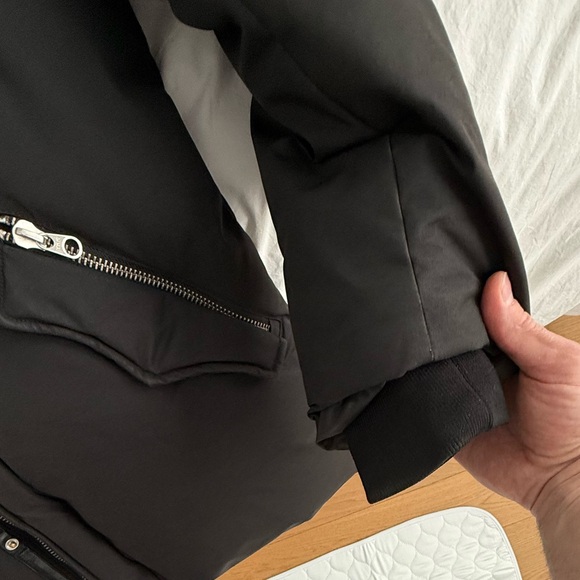 Mackage Edward 2 in 1 Black Parka - size 40 mens - Picture 5 of 12